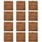 12 Pack: 10" Square Wood Pallet Plaque by Make Market®